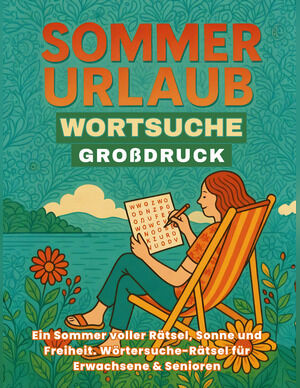 Sommer Urlaub
Wörter Suche
Rätselbuch
GROßDRUCK